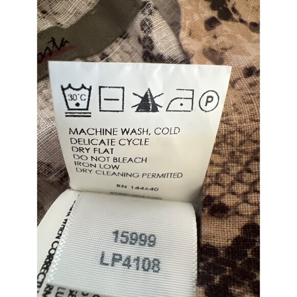 Enza Costa Python Print Tapered Trousers - Picture 10 of 10